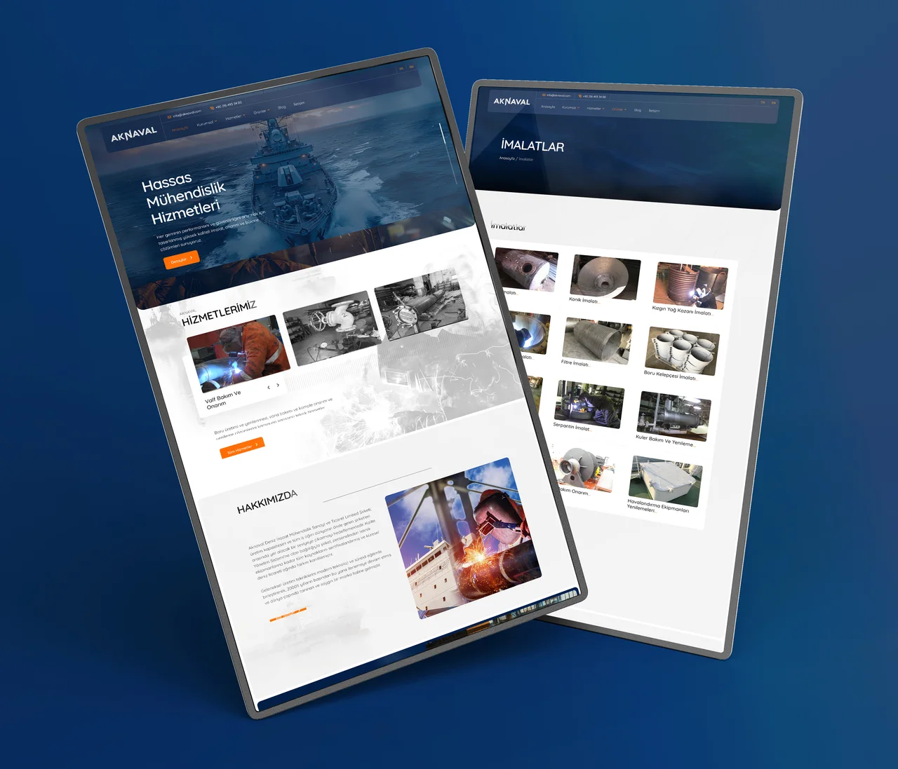 AKNAVAL Shipping & Trading Web Sitesi