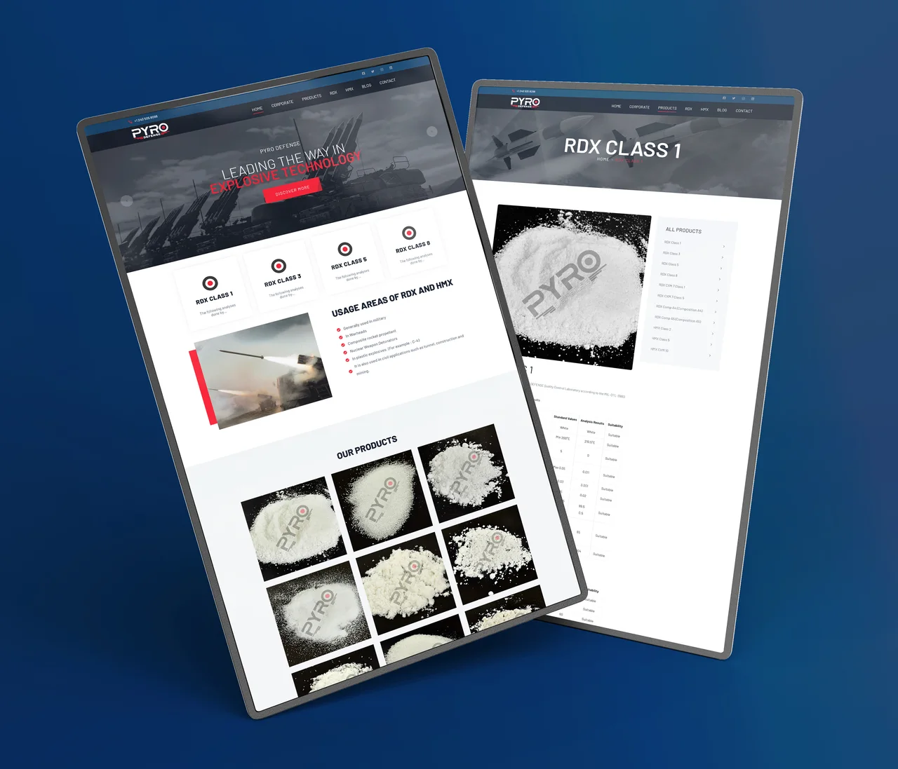 Pyro Defense Web Sitesi